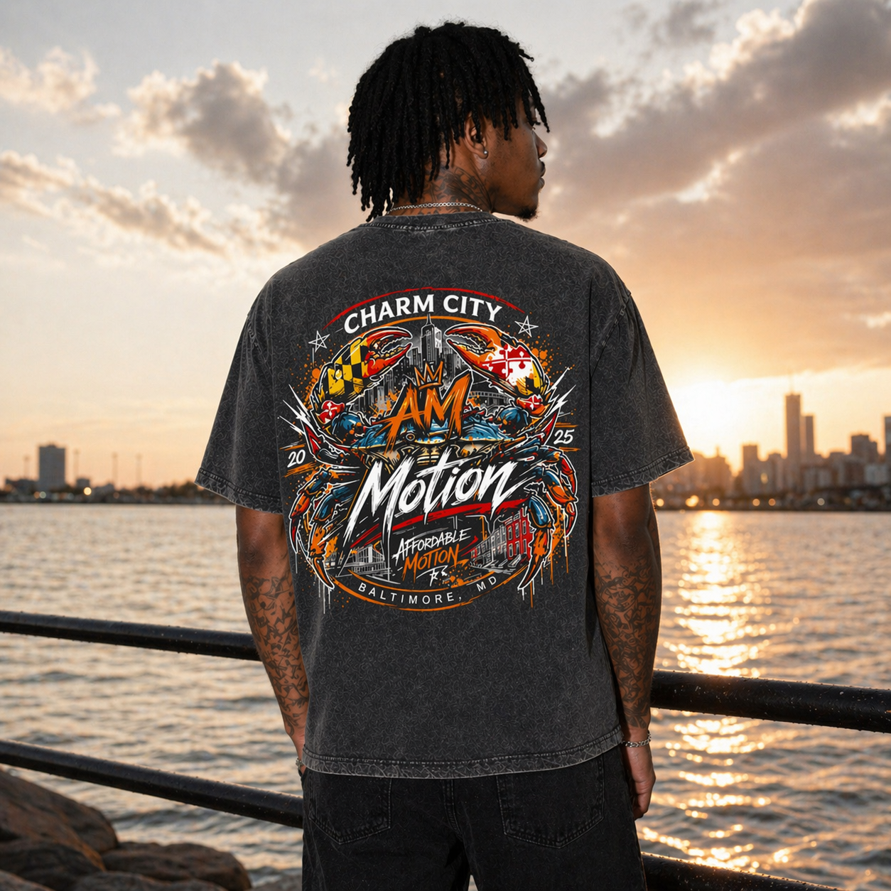 AM “Charm City” Orioles Themed Shirts